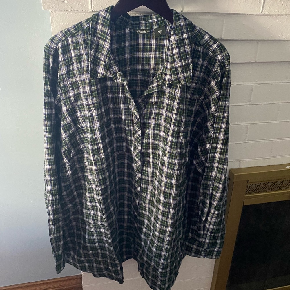 Sz 3x Eddie Bauer Button Up